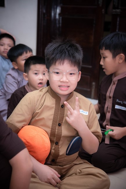 Dharma talk: Sowing seeds compassion preaching by Junior Thich Dao Thuyen - The second day of temporary ordination retreat for Children in Summer 2024