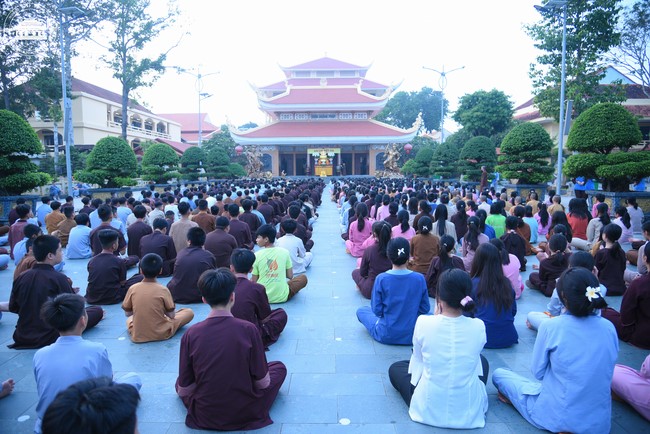 Dharma talk: Sowing seeds compassion preaching by Junior Thich Dao Thuyen - The second day of temporary ordination retreat for Children in Summer 2024