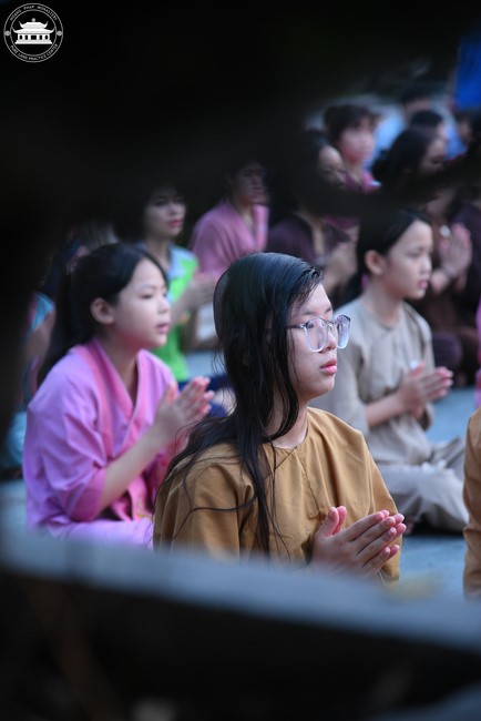 Dharma talk: Sowing seeds compassion preaching by Junior Thich Dao Thuyen - The second day of temporary ordination retreat for Children in Summer 2024