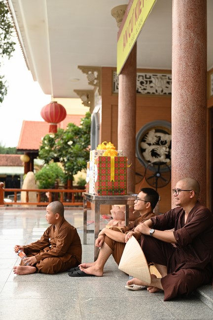 Dharma talk: Steeling oneself for the inside, preaching Junior Thich Minh Thanh - The third day of temporary ordination retreat for Children in Summer 2024