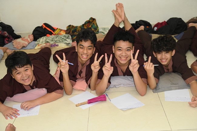 Dharma talk: Steeling oneself for the inside, preaching Junior Thich Minh Thanh - The third day of temporary ordination retreat for Children in Summer 2024