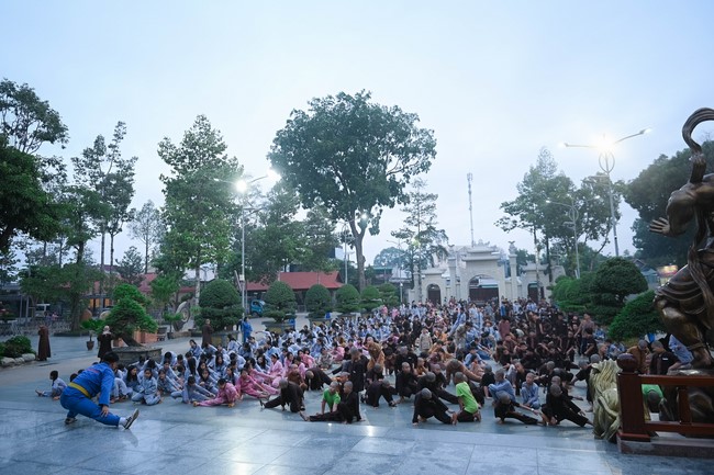 Dharma talk: Steeling oneself for the inside, preaching Junior Thich Minh Thanh - The third day of temporary ordination retreat for Children in Summer 2024