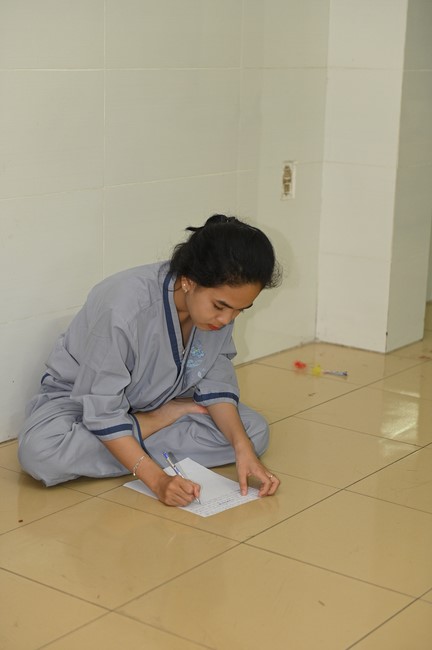 Dharma talk: Steeling oneself for the inside, preaching Junior Thich Minh Thanh - The third day of temporary ordination retreat for Children in Summer 2024