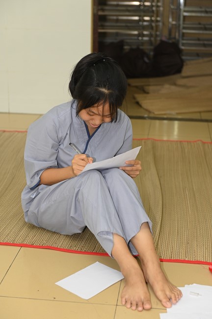 Dharma talk: Steeling oneself for the inside, preaching Junior Thich Minh Thanh - The third day of temporary ordination retreat for Children in Summer 2024