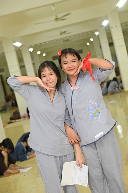 Dharma talk: Steeling oneself for the inside, preaching Junior Thich Minh Thanh - The third day of temporary ordination retreat for Children in Summer 2024
