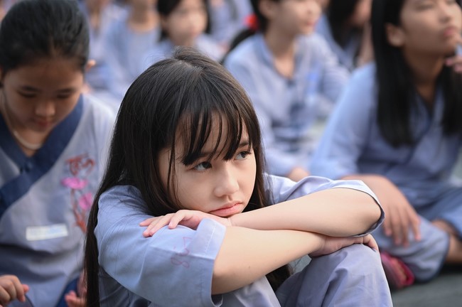 Dharma talk: Steeling oneself for the inside, preaching Junior Thich Minh Thanh - The third day of temporary ordination retreat for Children in Summer 2024