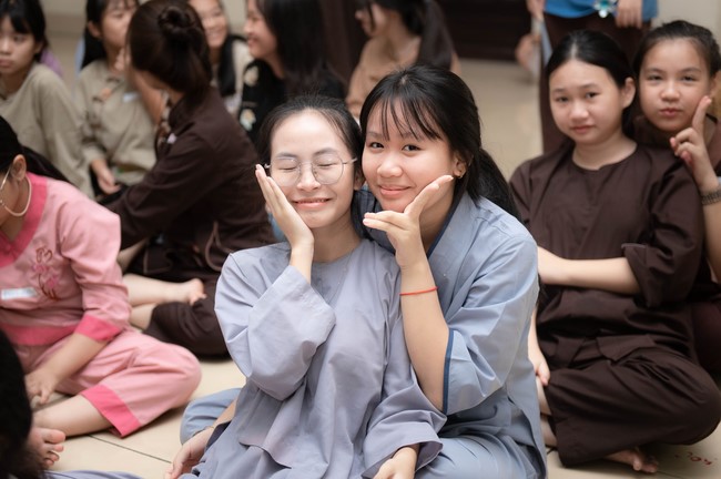 Dharma talk: Steeling oneself for the inside, preaching Junior Thich Minh Thanh - The third day of temporary ordination retreat for Children in Summer 2024