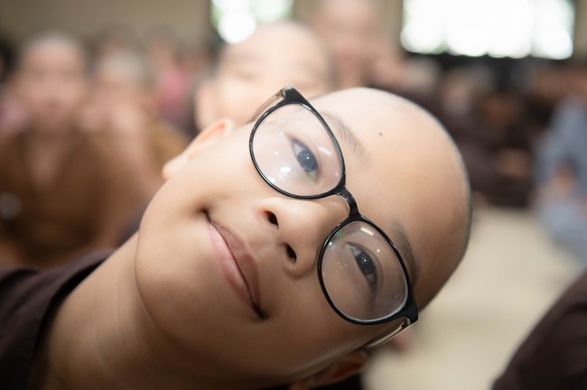 Dharma talk: Steeling oneself for the inside, preaching Junior Thich Minh Thanh - The third day of temporary ordination retreat for Children in Summer 2024