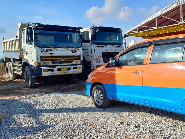 Groundbreaking ceremony of Hoa Phu Primary and Secondary School in Binh Duong by the Pagoda's Charity Board