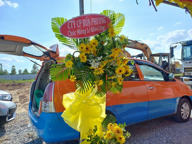 Groundbreaking ceremony of Hoa Phu Primary and Secondary School in Binh Duong by the Pagoda's Charity Board