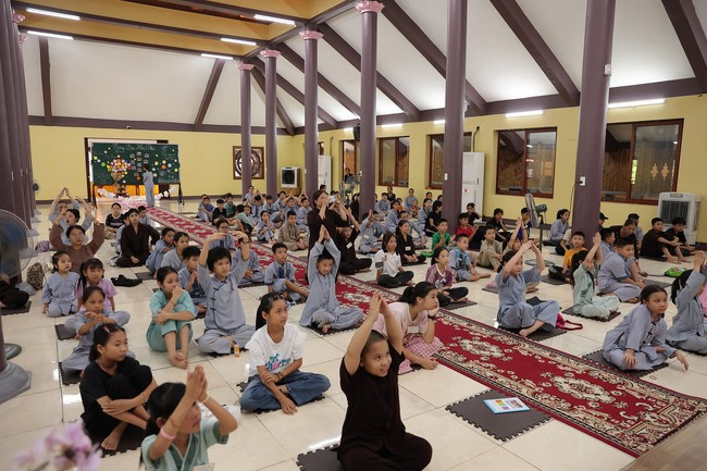 Chùa Hòa Phúc – Hà Nội: Lễ tổng kết chương trình Cuối Tuần Về Bên Phật