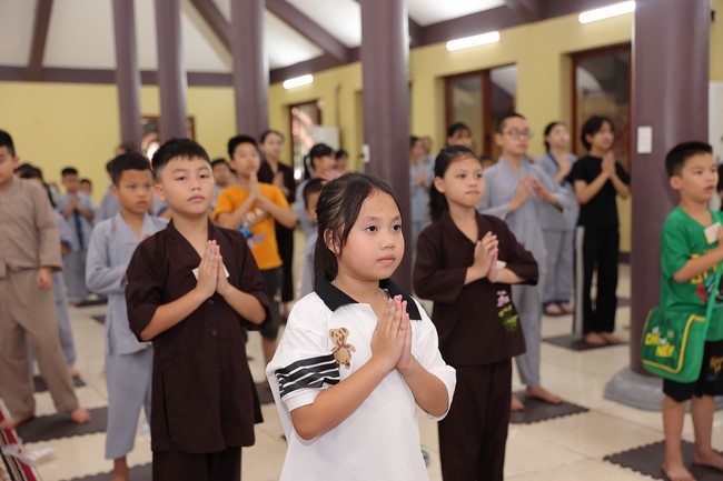 Chùa Hòa Phúc – Hà Nội: Lễ tổng kết chương trình Cuối Tuần Về Bên Phật