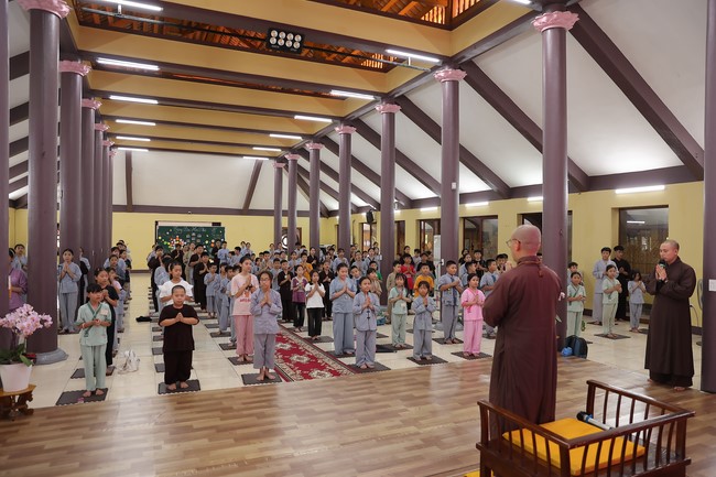 Chùa Hòa Phúc – Hà Nội: Lễ tổng kết chương trình Cuối Tuần Về Bên Phật