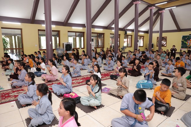 Chùa Hòa Phúc – Hà Nội: Lễ tổng kết chương trình Cuối Tuần Về Bên Phật