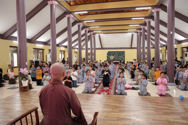 Chùa Hòa Phúc – Hà Nội: Lễ tổng kết chương trình Cuối Tuần Về Bên Phật