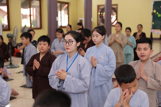 Chùa Hòa Phúc – Hà Nội: Lễ tổng kết chương trình Cuối Tuần Về Bên Phật