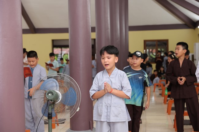 Chùa Hòa Phúc – Hà Nội: Lễ tổng kết chương trình Cuối Tuần Về Bên Phật