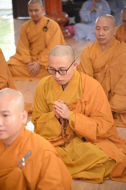 Holding Pravaranà Ceremony of the Director Board (DB) of Hoc Mon district's Vietnam Buddhist Sangha (VBS)