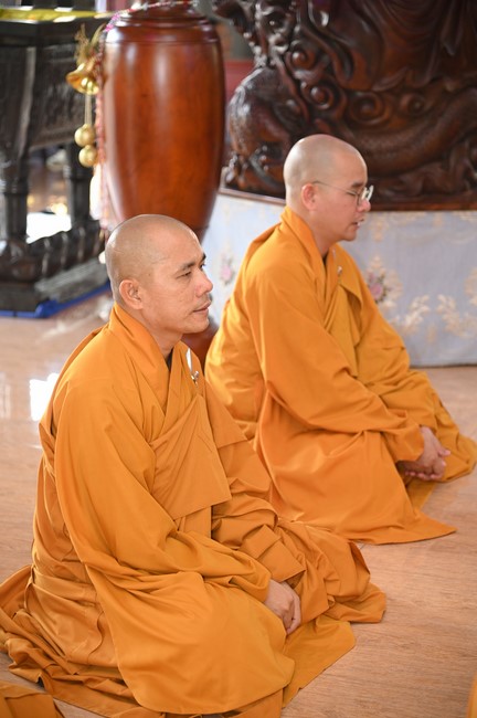 Holding Pravaranà Ceremony of the Director Board (DB) of Hoc Mon district's Vietnam Buddhist Sangha (VBS)