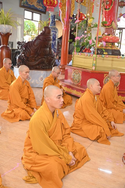 Holding Pravaranà Ceremony of the Director Board (DB) of Hoc Mon district's Vietnam Buddhist Sangha (VBS)