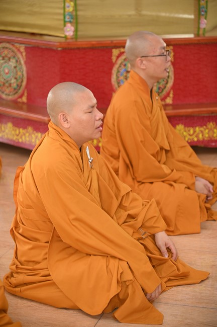 Holding Pravaranà Ceremony of the Director Board (DB) of Hoc Mon district's Vietnam Buddhist Sangha (VBS)