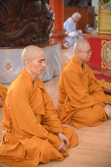 Holding Pravaranà Ceremony of the Director Board (DB) of Hoc Mon district's Vietnam Buddhist Sangha (VBS)