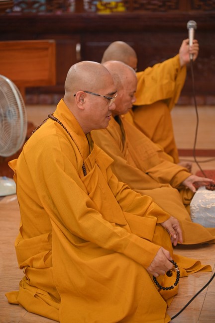Holding Pravaranà Ceremony of the Director Board (DB) of Hoc Mon district's Vietnam Buddhist Sangha (VBS)