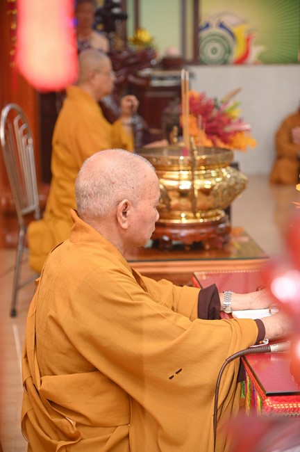 Holding Pravaranà Ceremony of the Director Board (DB) of Hoc Mon district's Vietnam Buddhist Sangha (VBS)