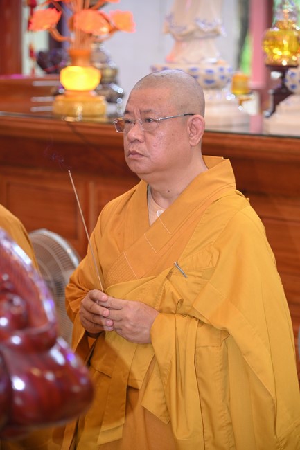 Holding Pravaranà Ceremony of the Director Board (DB) of Hoc Mon district's Vietnam Buddhist Sangha (VBS)
