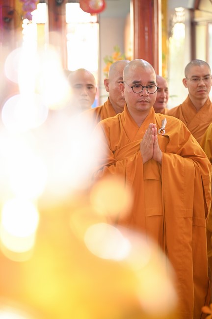 Holding Pravaranà Ceremony of the Director Board (DB) of Hoc Mon district's Vietnam Buddhist Sangha (VBS)