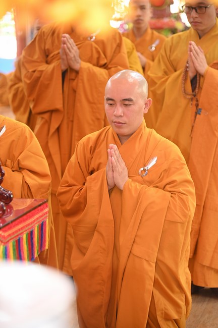 Holding Pravaranà Ceremony of the Director Board (DB) of Hoc Mon district's Vietnam Buddhist Sangha (VBS)