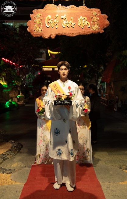 Candle Lighting Night of Ullambana Ceremony holding by Hieu and Thuong Group