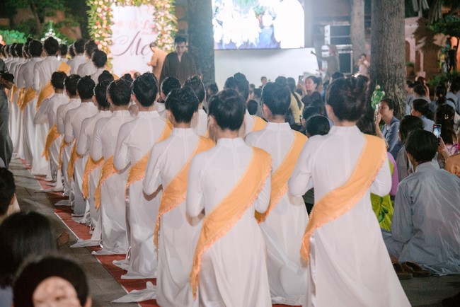 Candle Lighting Night of Ullambana Ceremony holding by Hieu and Thuong Group