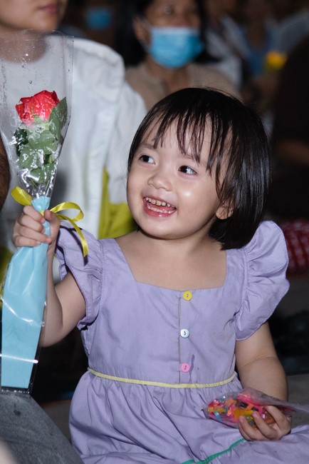 Candle Lighting Night of Ullambana Ceremony holding by Hieu and Thuong Group