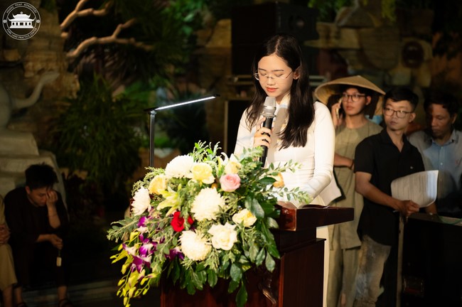 Candle Lighting Night of Ullambana Ceremony holding by Hieu and Thuong Group