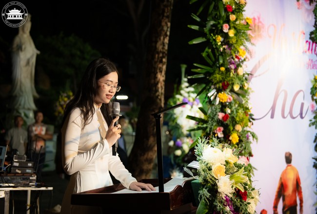 Candle Lighting Night of Ullambana Ceremony holding by Hieu and Thuong Group