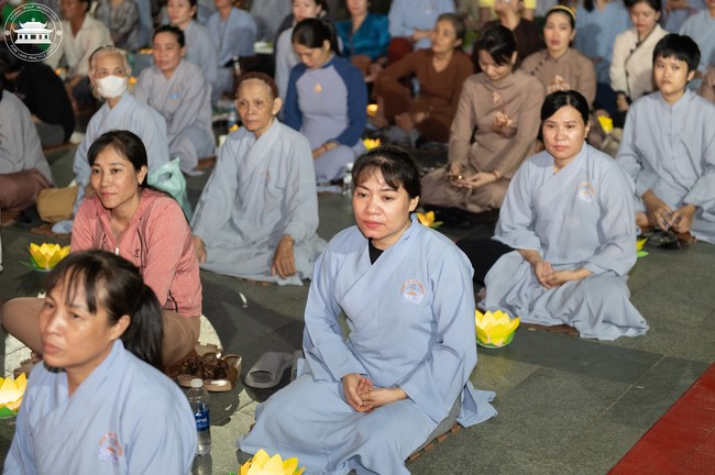 Candle Lighting Night of Ullambana Ceremony holding by Hieu and Thuong Group