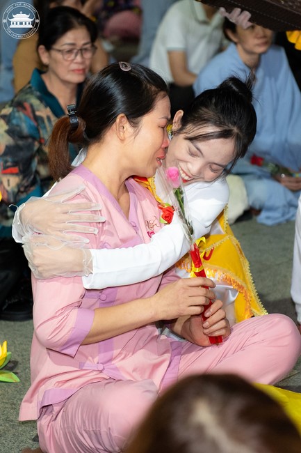 Candle Lighting Night of Ullambana Ceremony holding by Hieu and Thuong Group