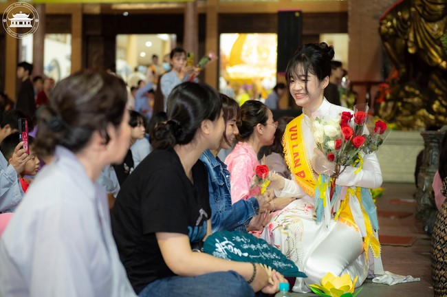 Candle Lighting Night of Ullambana Ceremony holding by Hieu and Thuong Group