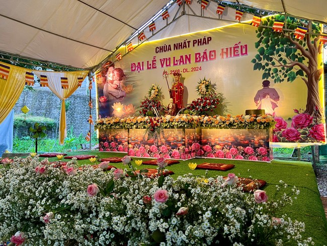 Chùa Nhất Pháp – Đồng Nai: Đêm thắp nến tri ân nhân Đại lễ Vu Lan Báo Hiếu PL. 2568 – DL. 2024