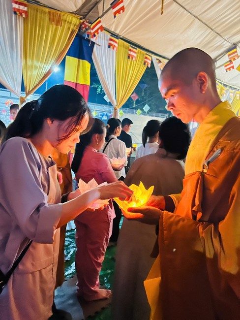 Chùa Nhất Pháp – Đồng Nai: Đêm thắp nến tri ân nhân Đại lễ Vu Lan Báo Hiếu PL. 2568 – DL. 2024