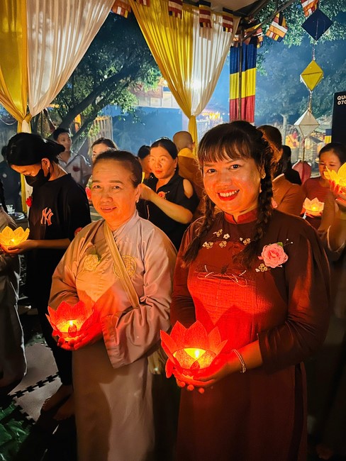 Chùa Nhất Pháp – Đồng Nai: Đêm thắp nến tri ân nhân Đại lễ Vu Lan Báo Hiếu PL. 2568 – DL. 2024