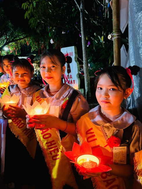 Chùa Nhất Pháp – Đồng Nai: Đêm thắp nến tri ân nhân Đại lễ Vu Lan Báo Hiếu PL. 2568 – DL. 2024