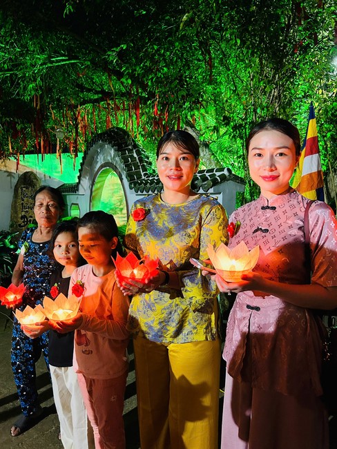 Chùa Nhất Pháp – Đồng Nai: Đêm thắp nến tri ân nhân Đại lễ Vu Lan Báo Hiếu PL. 2568 – DL. 2024