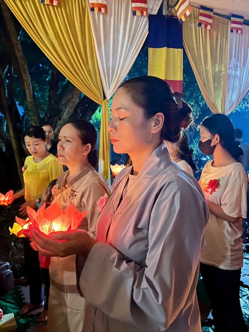 Chùa Nhất Pháp – Đồng Nai: Đêm thắp nến tri ân nhân Đại lễ Vu Lan Báo Hiếu PL. 2568 – DL. 2024