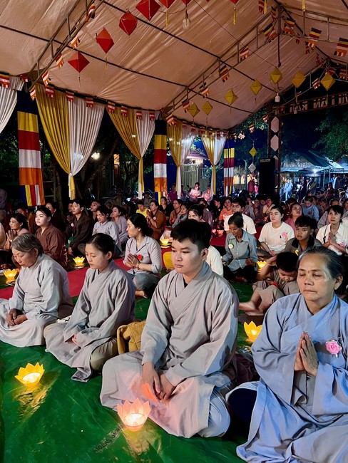 Chùa Nhất Pháp – Đồng Nai: Đêm thắp nến tri ân nhân Đại lễ Vu Lan Báo Hiếu PL. 2568 – DL. 2024