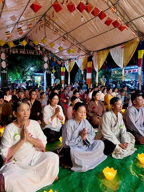 Chùa Nhất Pháp – Đồng Nai: Đêm thắp nến tri ân nhân Đại lễ Vu Lan Báo Hiếu PL. 2568 – DL. 2024