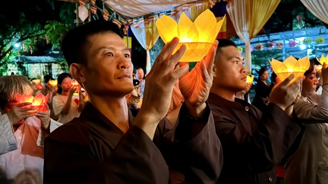 Chùa Nhất Pháp – Đồng Nai: Đêm thắp nến tri ân nhân Đại lễ Vu Lan Báo Hiếu PL. 2568 – DL. 2024