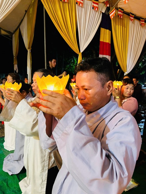 Chùa Nhất Pháp – Đồng Nai: Đêm thắp nến tri ân nhân Đại lễ Vu Lan Báo Hiếu PL. 2568 – DL. 2024