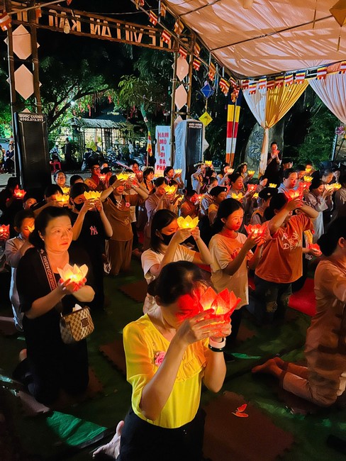 Chùa Nhất Pháp – Đồng Nai: Đêm thắp nến tri ân nhân Đại lễ Vu Lan Báo Hiếu PL. 2568 – DL. 2024